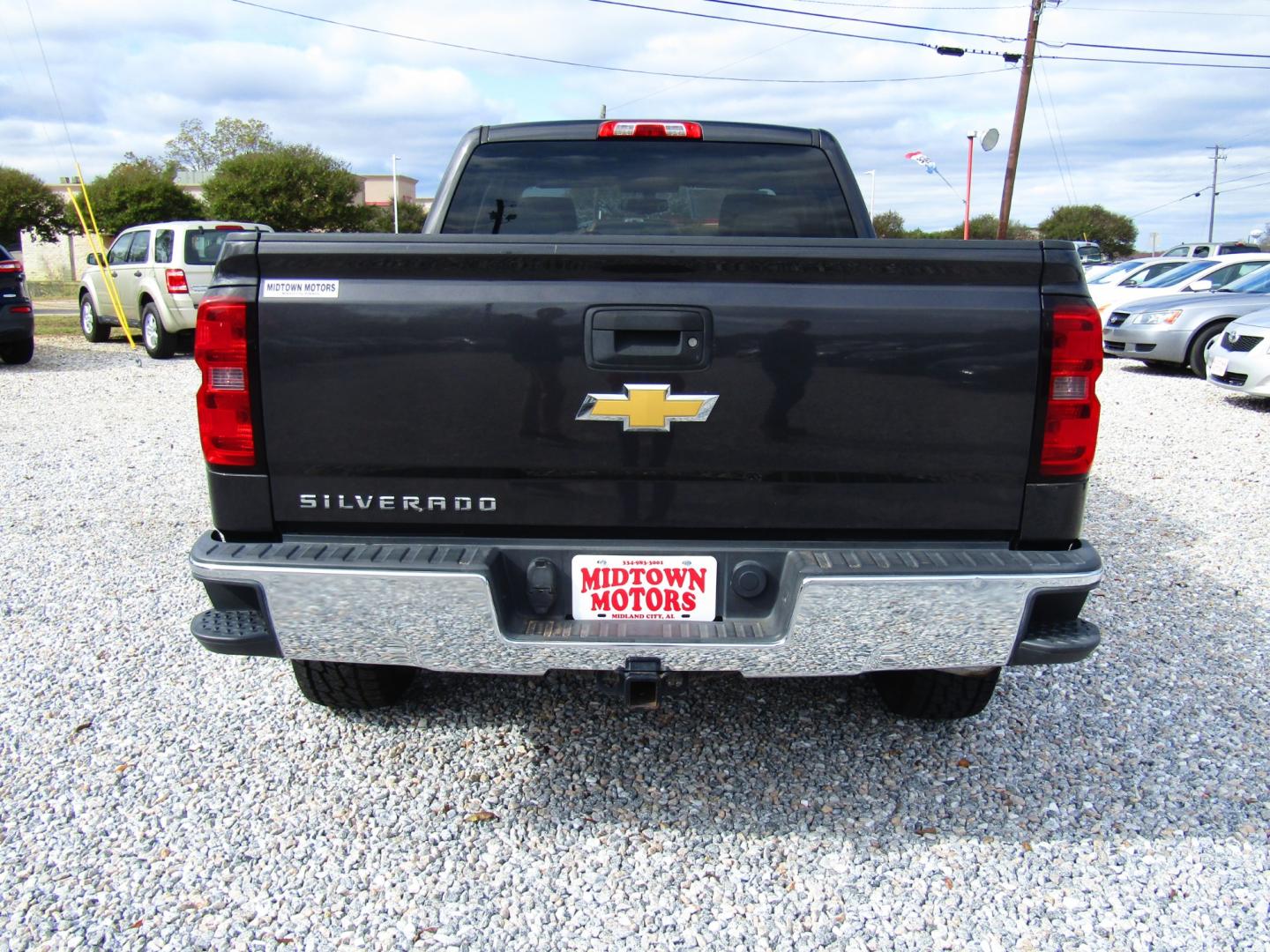 2014 Gray /Gray Chevrolet Silverado 1500 Work Truck 1WT Double Cab 2WD (1GCRCPEH1EZ) with an 4.3L V6 OHV 12V engine, Automatic transmission, located at 15016 S Hwy 231, Midland City, AL, 36350, (334) 983-3001, 31.306210, -85.495277 - Photo#5